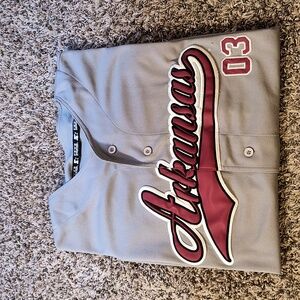 Vintage Arkansas Baseball Jersey From 2003